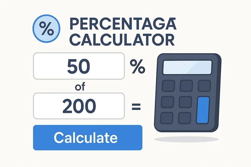 Percentage Calculator