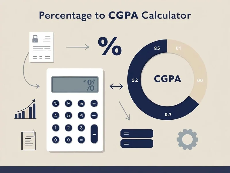 Percentage to CGPA Calculator