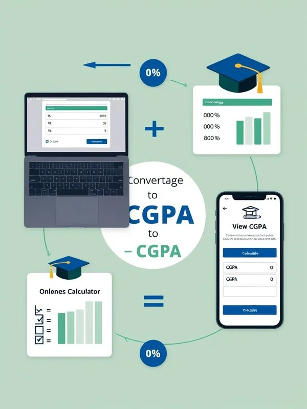 Using the Online Percentage to CGPA Calculator