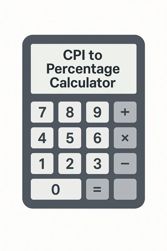 CPI to Percentage Calculator