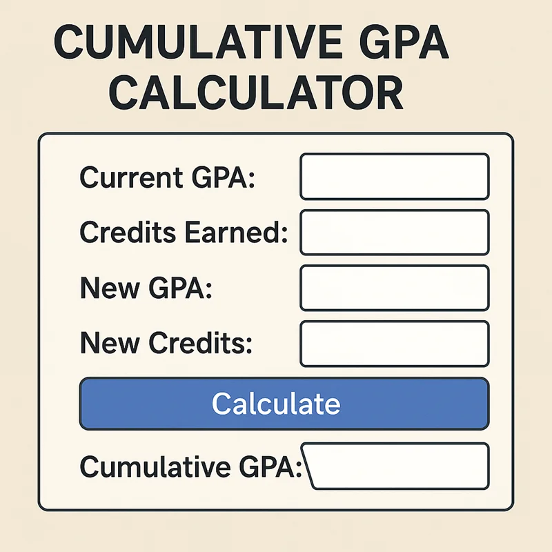 Cumulative GPA Calculator