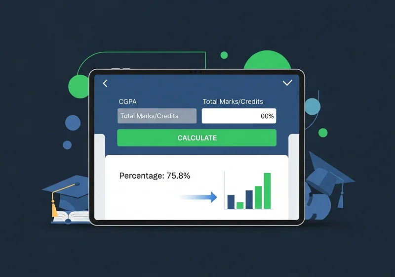 What is the HNGU CGPA to Percentage Calculator?