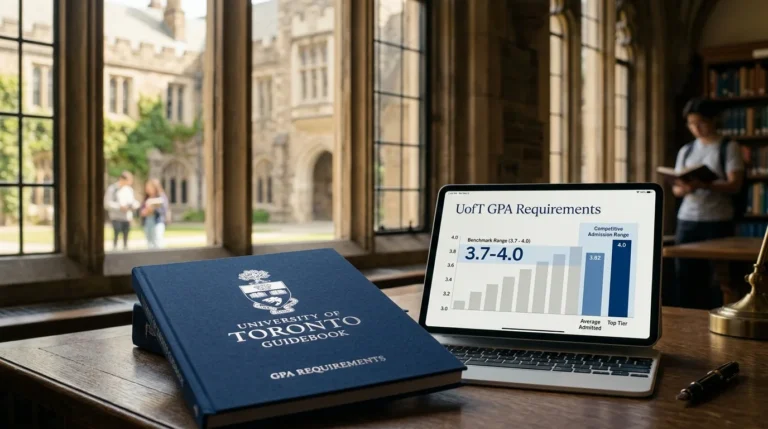 GPA Requirements for University of Toronto with academic transcript example